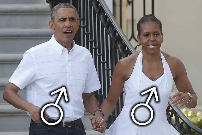 [IMAGE of Michael, aka:  Michelle Obama